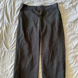 Dickies High-Waisted Ankle Pant - Color Black - Size 6